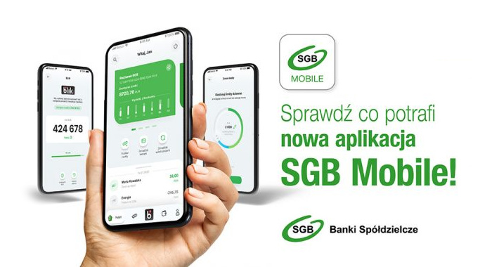Nowa aplikacja SGB Mobile na telefon. Sprawdź jej możliwości!
